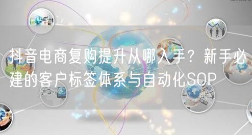 抖音电商复购提升从哪入手？新手必建的客户标签体系与自动化SOP